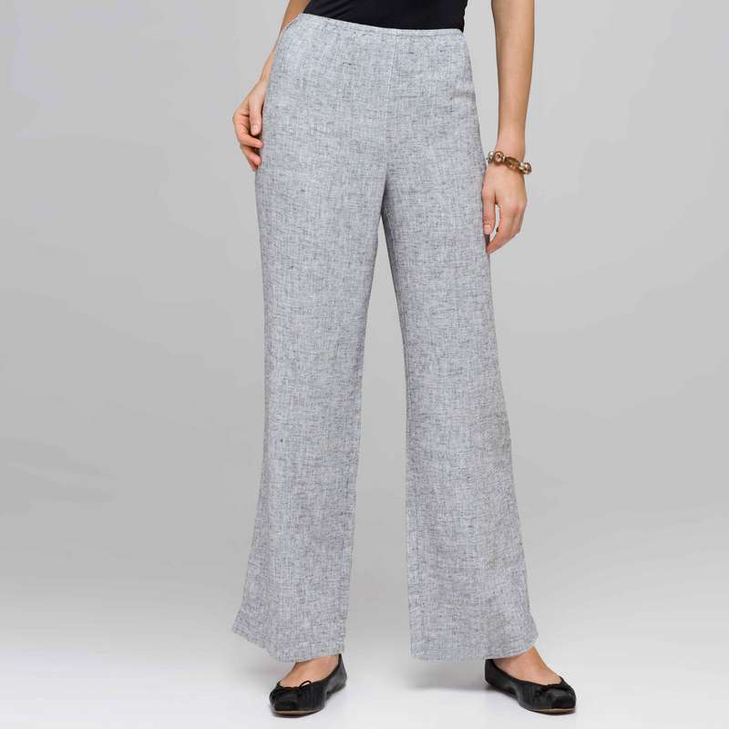 Draw cord Pant, Black & White, large image number 0